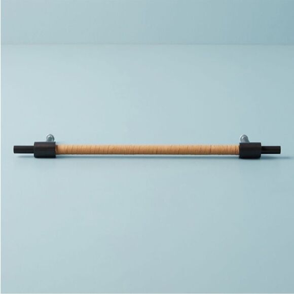 Modern Black and Tan Drawer Pulls - Picture 3 of 6